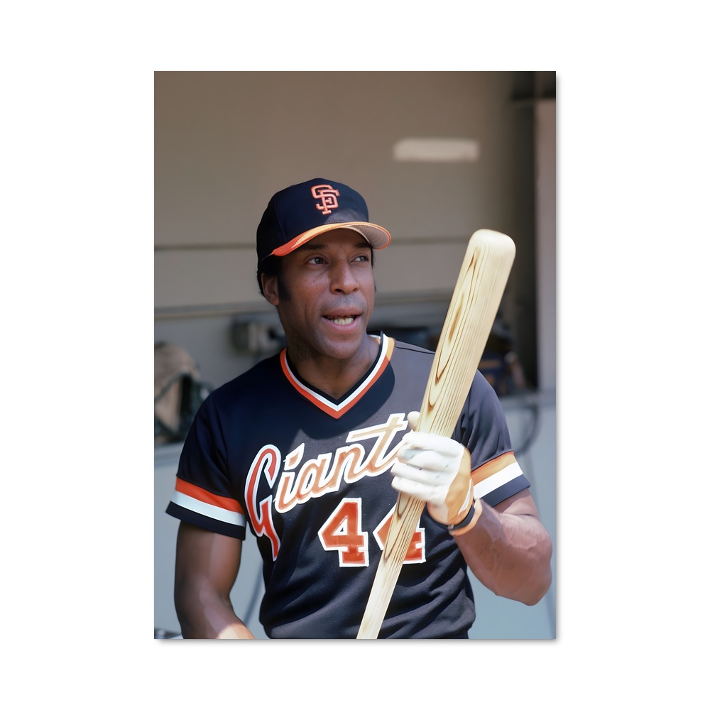 Poster Willie mccovey batte